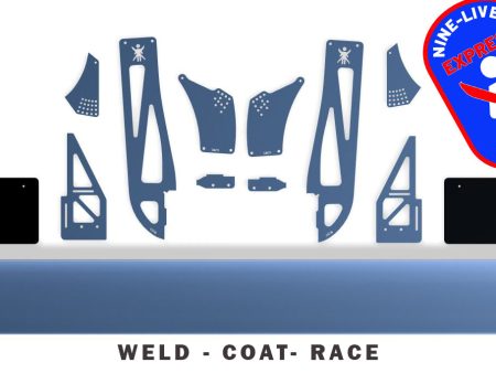 NLR Express wing kit for C5 and c6 corvettes. Hot on Sale