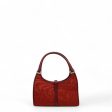 Gucci Handtasche Jackie mit roten Lederdetails monogram rot For Sale