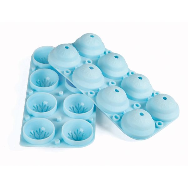 Snowball Ice Ball Mould Blue 20x10x4cm Cheap