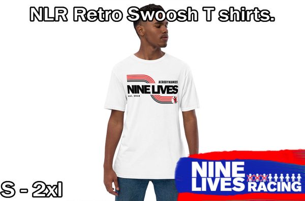 Nine Lives Retro Swoosh t-shirt Fashion