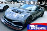 Corvette Splitter kit C7 with Sturdy Boii mounts For Cheap