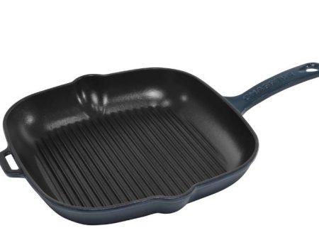 Chasseur Square Grill 25cm Licorice Blue Discount