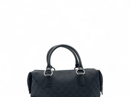 Gucci Handtasche Abbey mit schwarzen Leder monogram schwarz Online