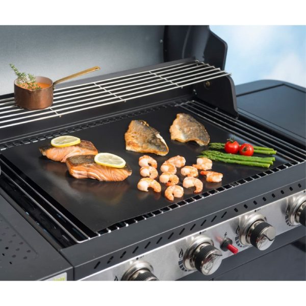 Nostik Reusable Non-stick Bbq Liner Black 50x40x0.2cm Online