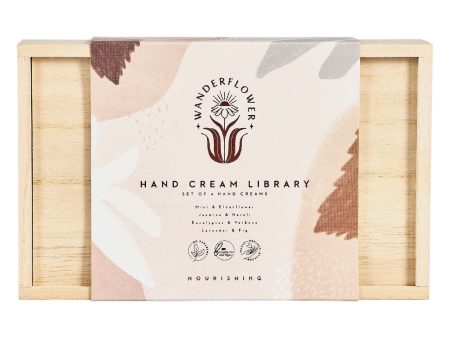 Wanderflower Hand Cream Library - S 4 on Sale