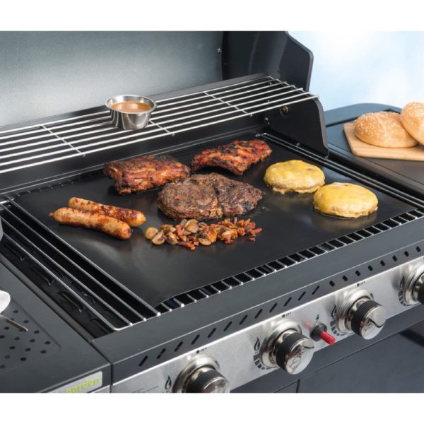 Nostik Reusable Non-stick Bbq Liner Black 50x40x0.2cm Online