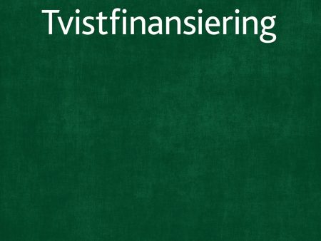 Tvistfinansiering Hot on Sale