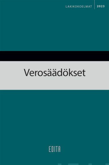 Verosäädökset 2023 Supply